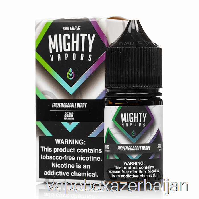 Vape Box Azerbaijan Frozen Grappleberry - Mighty Vapors Salts - 30mL 35mg